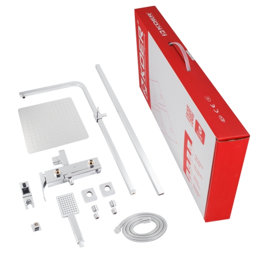 Душевая колонна со смесителем KOER KB-56010-01, 3 функции (Цвет хром) (KR3494) купить в САНН Одесса, изображение 4