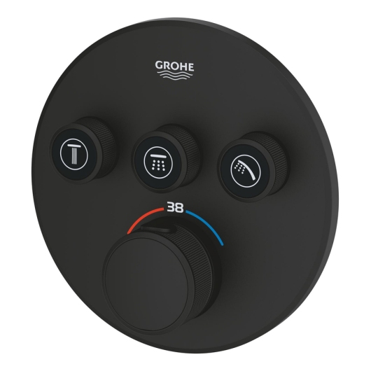 Набор для комплектации ванны и душа Grohe Grohtherm SmartControl с New Tempesta 250 (UA26415SC10) купить в САНН Одесса, изображение 3