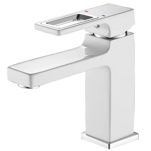 Смеситель для умывальника MIXXUS PREMIUM DANTE 001 NUT WHITE-CHROME (Цвет белый/матовый хром) (MI6792) купить в САНН Одесса, изображение 2