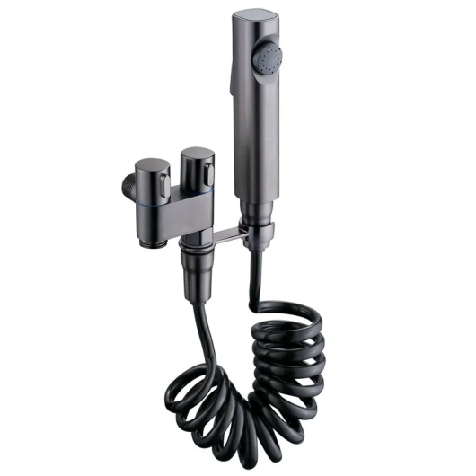 Кран MIXXUS AVT-01 GRAPHITE для гигиенического душа и бачка унитаза (Цвет графит) (MI6837) купить в САНН Одесса, изображение 2