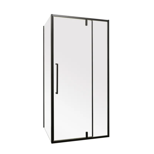 Душевая кабина без поддона MIXXUS PREMIUM BEVEL SC01-100x80x195-TR BLACK прозрачное стекло 6мм (MI6870) купить в САНН Одесса, изображение 3