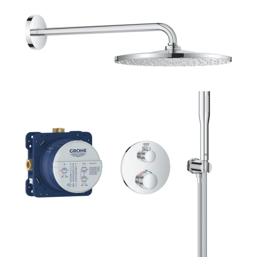 Система с термостатом скрытого монтажа из Rainshower Mono 310 Grohe Grohtherm Душевая (34869000) купить в САНН Одесса, изображение 4