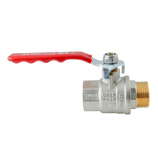 Кран шаровой ГШВ KOER EXTREME KE.215-25 - 1" FM ручка "рычаг" красная (KR5752) купить в САНН Одесса, изображение 4