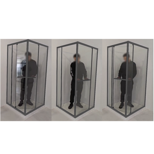 Душевая кабина с низким поддоном MIXXUS STYLE SCT01-90x90x200-TR GRAPHITE прозрачное стекло 6мм (MI8432) купить в САНН Одесса, изображение 4