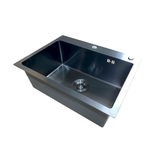 Мойка из нерж. стали MIXXUS MH5843 MICRO DECOR BLACK (3.0/0.8) (Цвет черный) (MI8219) купить в САНН Одесса