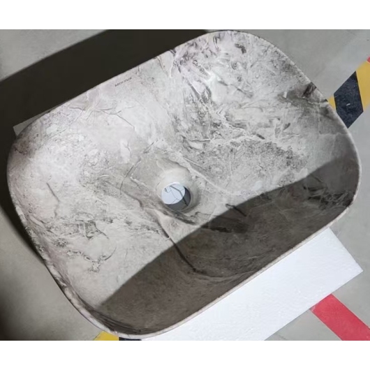 Раковина накладная MIXXUS PREMIUM DIVERSE-0113 MARBLE 455х325х135mm (MP6544) купить в САНН Одесса, изображение 2