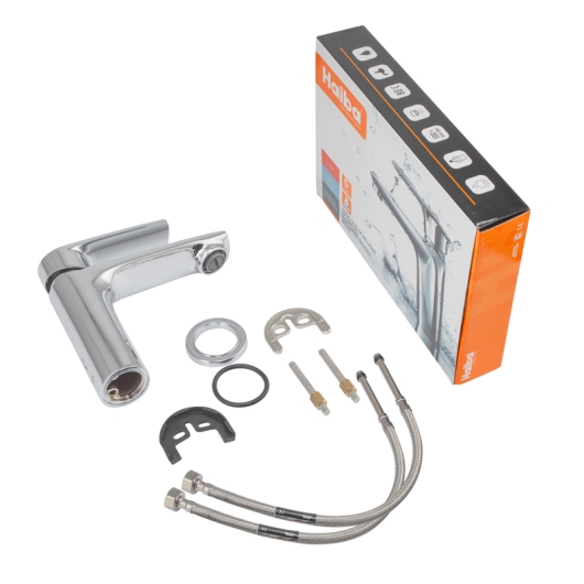 Смеситель для умывальника HAIBA TROYA 001 (Цвет хром) (HB9659) купить в САНН Одесса, изображение 3