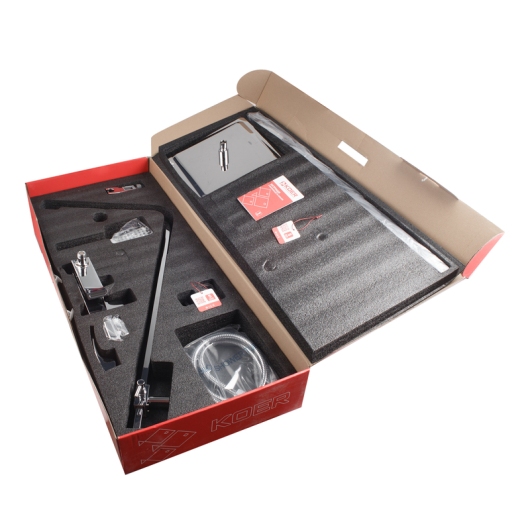 Душевая колонна со смесителем KOER KB-56007-01, 3 функции (Цвет хром) (KR3460) купить в САНН Одесса, изображение 3