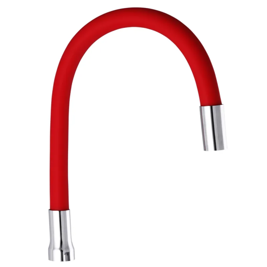 Силиконовый излив для смесителя Champion RED (GU0013) купить в САНН Одесса