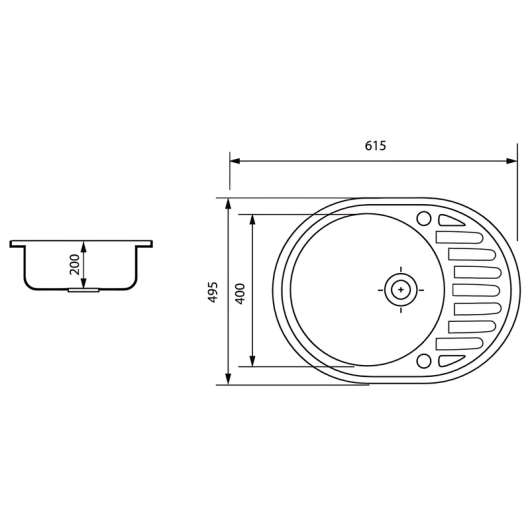 Мойка Zerix ZS-6250R-07 Marble (ZX4550) купить в САНН Одесса, изображение 3
