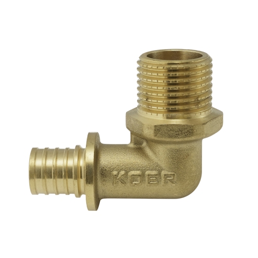 Уголок переходной с НР Koer KA.L06M-16 - 16(2.2mm) x 1/2"M (KR4874) купить в САНН Одесса, изображение 2