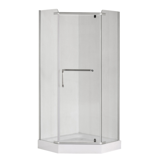 Душевая кабина без поддона MIXXUS LINES SC01-90x90x185-TR CHROME прозрачное стекло 6мм (MI6915) купить в САНН Одесса, изображение 3