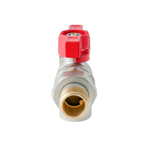 Кран с американкой угловой KOER EXTREME KE.228-15 - 1/2" ручка "бабочка" красная (KR5763) купить в САНН Одесса, изображение 3
