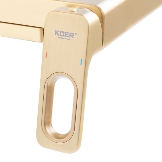 Душевая колонна со смесителем KOER KB-56031-12, 3 функции (Цвет матовое золото) (KR5974) купить в САНН Одесса, изображение 3