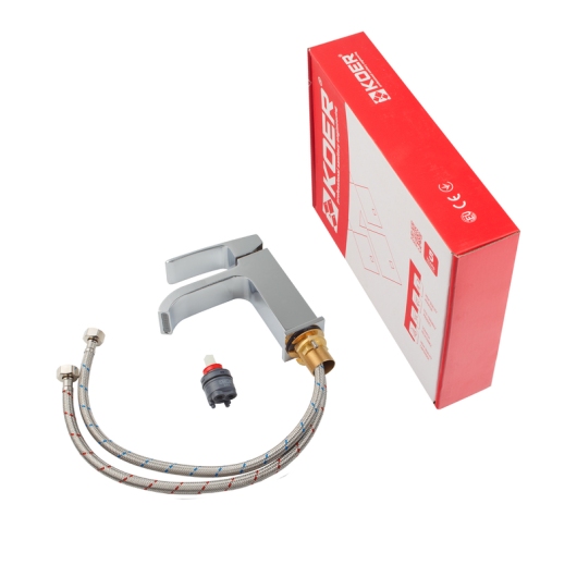 Смеситель для умывальника KOER KB-10037-01 (Цвет хром) (KR5998) купить в САНН Одесса
