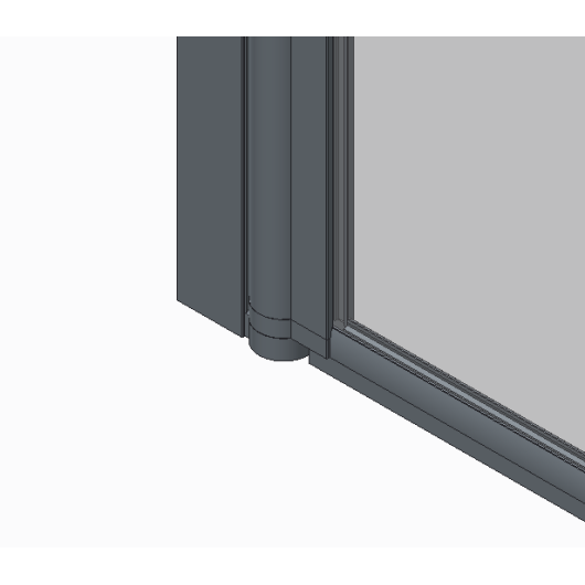 Шторки стеклянные на ванну распашные KOER SR BS01-80x140-TR-01 прозрачное стекло 6мм хром (KR5400) купить в САНН Одесса