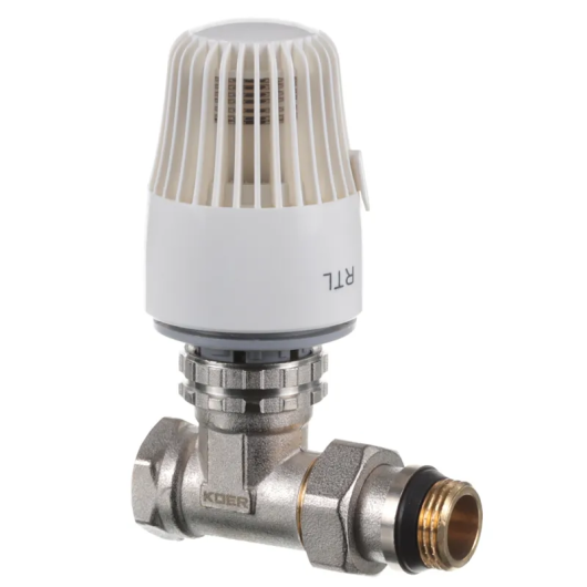 Кран RTL Koer KR.943-Gi - 1/2x1/2 с системой "антитечки" прямой (KR3066) купить в САНН Одесса, изображение 3