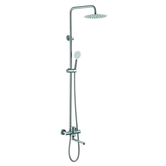 Душевая колонна со смесителем Zerix DAX-006-J-20cm (нерж. сталь) (ZX4827) купить в САНН Одесса