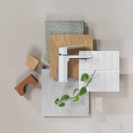 Однорычажный смеситель для раковины Grohe Cubeo S-размера (1016940000) купить в САНН Одесса, изображение 3
