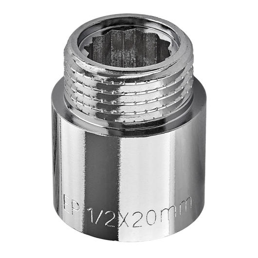 Удлинитель Europroduct EP.E020.Chr - 1/2"MF-20мм хром (EP6123) купить в САНН Одесса