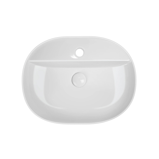 Раковина накладная MIXXUS PREMIUM ELLIPSE-0203 510х375х120mm (отверстие под смеситель) (MP6678) купить в САНН Одесса, изображение 4