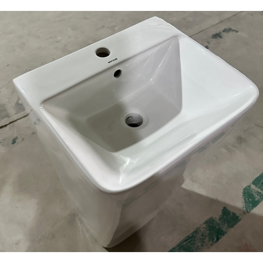 Раковина моноблок MIXXUS STYLE-1101 440х380х830mm (отверстие под смеситель, перелив) (MI6696) купить в САНН Одесса, изображение 4