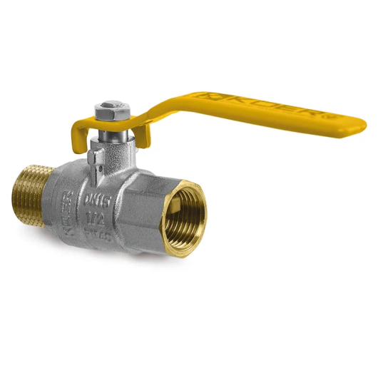 Кран шаровый Koer KG.205 - 3/4" FM ГШР (газ) (KR4966) купить в САНН Одесса, изображение 3
