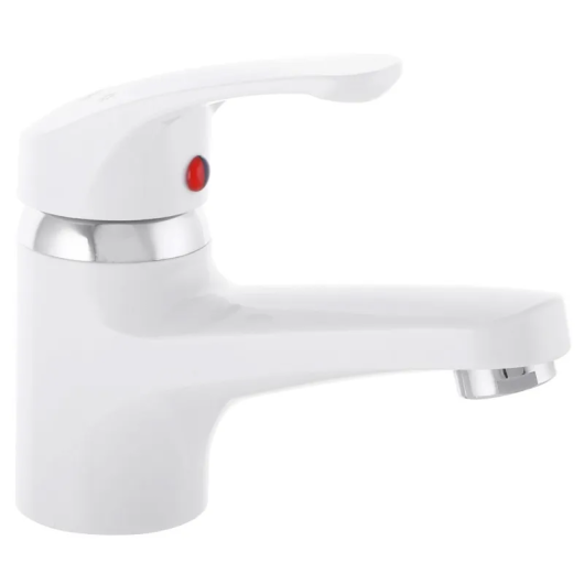 Смеситель для умывальника PLAMIX AFINA-001 WHITE (без подводки) (Цвет белый) (PM0684) купить в САНН Одесса