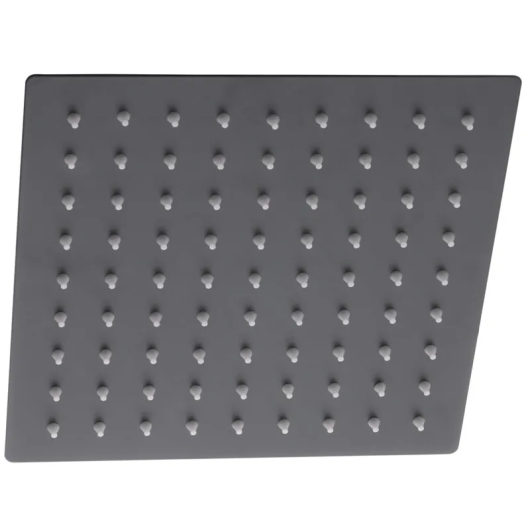 Лейка для душа потолочная MIXXUS SH-06.SUS-20x20cm BLACK из нерж. стали SUS304 (Цвет черный) (MI4753) купить в САНН Одесса, изображение 3