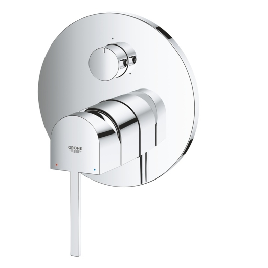 Однорычажный смеситель с переключателем на 3 положения Grohe Plus (24093003) купить в САНН Одесса, изображение 2