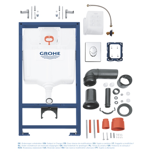 Система инсталляции для унитаза 3 в 1 Grohe Rapid SL (38721001) купить в САНН Одесса, изображение 3