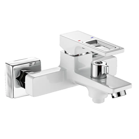Смеситель для ванны MIXXUS PREMIUM DANTE 009 EURO WHITE-CHROME (Цвет белый/матовый хром) (MI6795) купить в САНН Одесса, изображение 2