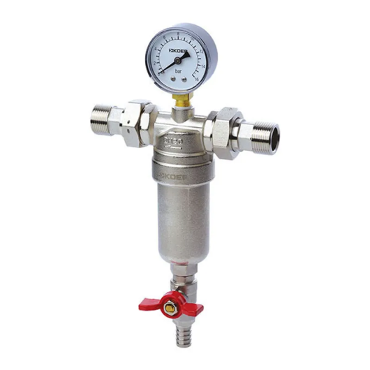 Фильтр самоочищающийся с манометром 1'' KOER KR.1250 (KR5781) купить в САНН Одесса