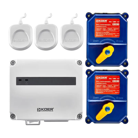 Система контроля протечки воды Koer KR.1501.SET (KR5221) купить в САНН Одесса, изображение 3