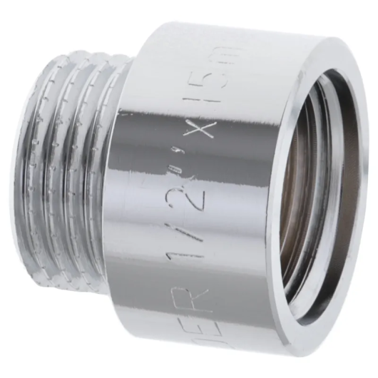 Удлинитель 1/2"-15мм (хром) Koer KF.E06-15.CHR (KF0093) купить в САНН Одесса, изображение 3
