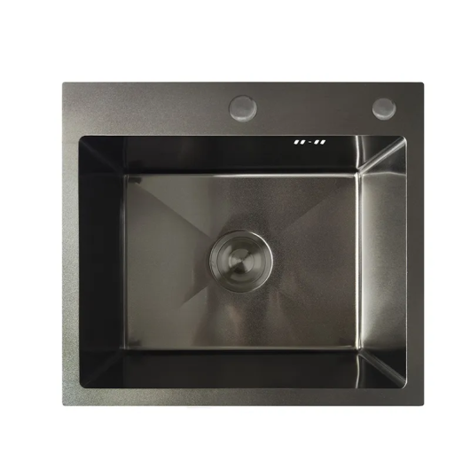 Мойка из нерж. стали MIXXUS MH5045 DECOR GRAPHITE (3.0/0.8) (цвет графит) (MI8310) купить в САНН Одесса, изображение 3