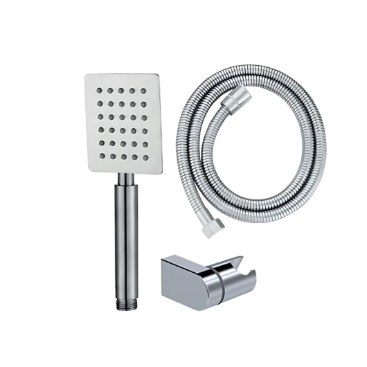 Душевой набор MIXXUS SHOWER SET-02.SUS из нерж. стали SUS304 (шланг, лейка, кронштейн) (Цвет нерж) (MI6157) купить в САНН Одесса