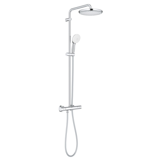 Душевая система с термостатом для настенного монтажа Grohe Tempesta System 250 (26670001) купить в САНН Одесса, изображение 2