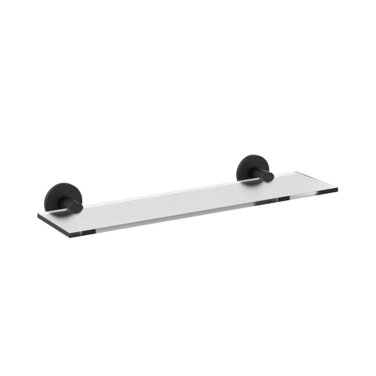 Полка в ванную Zerix Delux M1307A Black (40 cм) (ZX4645) купить в САНН Одесса