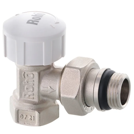 Кран радиаторный термостатический Roho R5151-050 - 1/2" (М30х1,5) угловой (антипротечка) (RO0123) купить в САНН Одесса, изображение 3