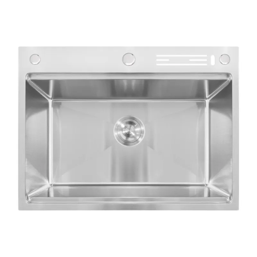 Мийка Mixxus MH7050-SK NANO-SILVER (3.0/0.8) з н.ст., зі сходинкою для суш.,з підст.під ножі(нерж.) купить в САНН Одесса, изображение 2