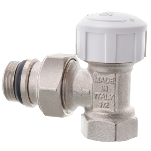 Кран радиаторный термостатический Roho R5151-050 - 1/2" (М30х1,5) угловой (антипротечка) (RO0123) купить в САНН Одесса