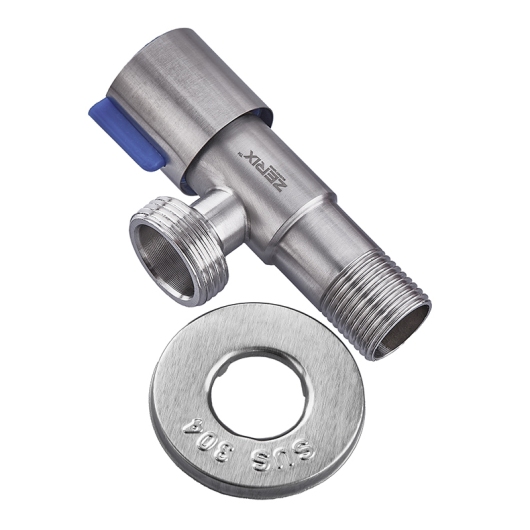 Кран для подключ. сантехприл. Zerix VAL-03-1/2x3/4 с нерж. ст.SUS304 (ZX4799) купить в САНН Одесса