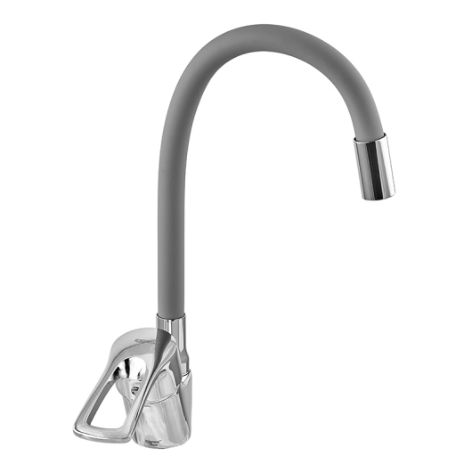 Смеситель для кухни Zerix YUB 181 Reflector Gray (ZX4653) купить в САНН Одесса