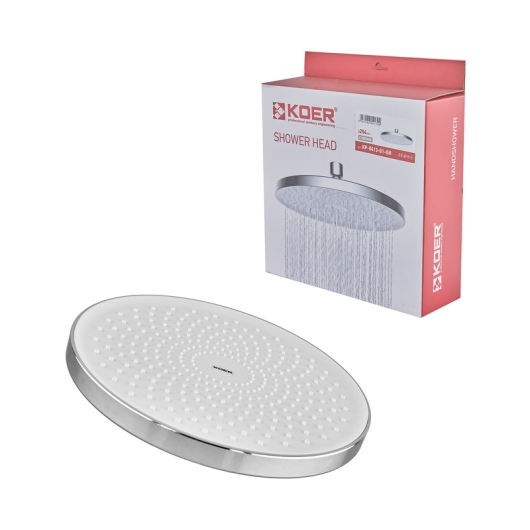 Лейка для душа потолочная KOER KP-0413-01-OH, 250 мм (Цвет хром) (KR5417) купить в САНН Одесса