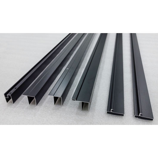 Дверь в нишу раздвижная MIXXUS PREMIUM DIVERSE SD01-140x185-TR BLACK прозрачное стекло 5мм (MI6878) купить в САНН Одесса