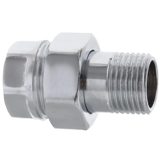 Сгон американка (хром) 1/2" прямой Koer KR.341.chr (KR2702) купить в САНН Одесса, изображение 3