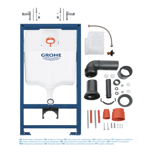 Инсталляция для унитаза Grohe Rapid SL, монтажная высота 1.13 м (38536001) купить в САНН Одесса