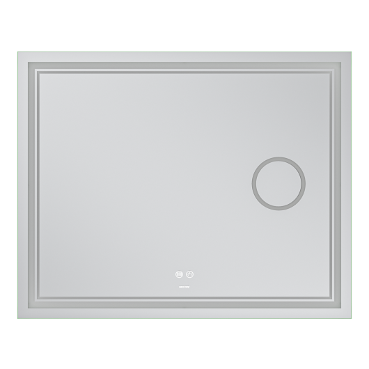 Зеркало MIXXUS PREMIUM QUADRO MR20-100x80 с LED Touch, Anti-fog, димером, рег. яркости, линзой (MP6623) купить в САНН Одесса, изображение 4