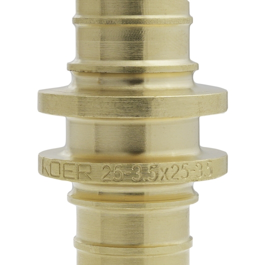 Муфта соединительная равнопроходная Koer KA.С25 - 25(3.5mm) x 25(3.5mm) (KR4857) купить в САНН Одесса, изображение 2